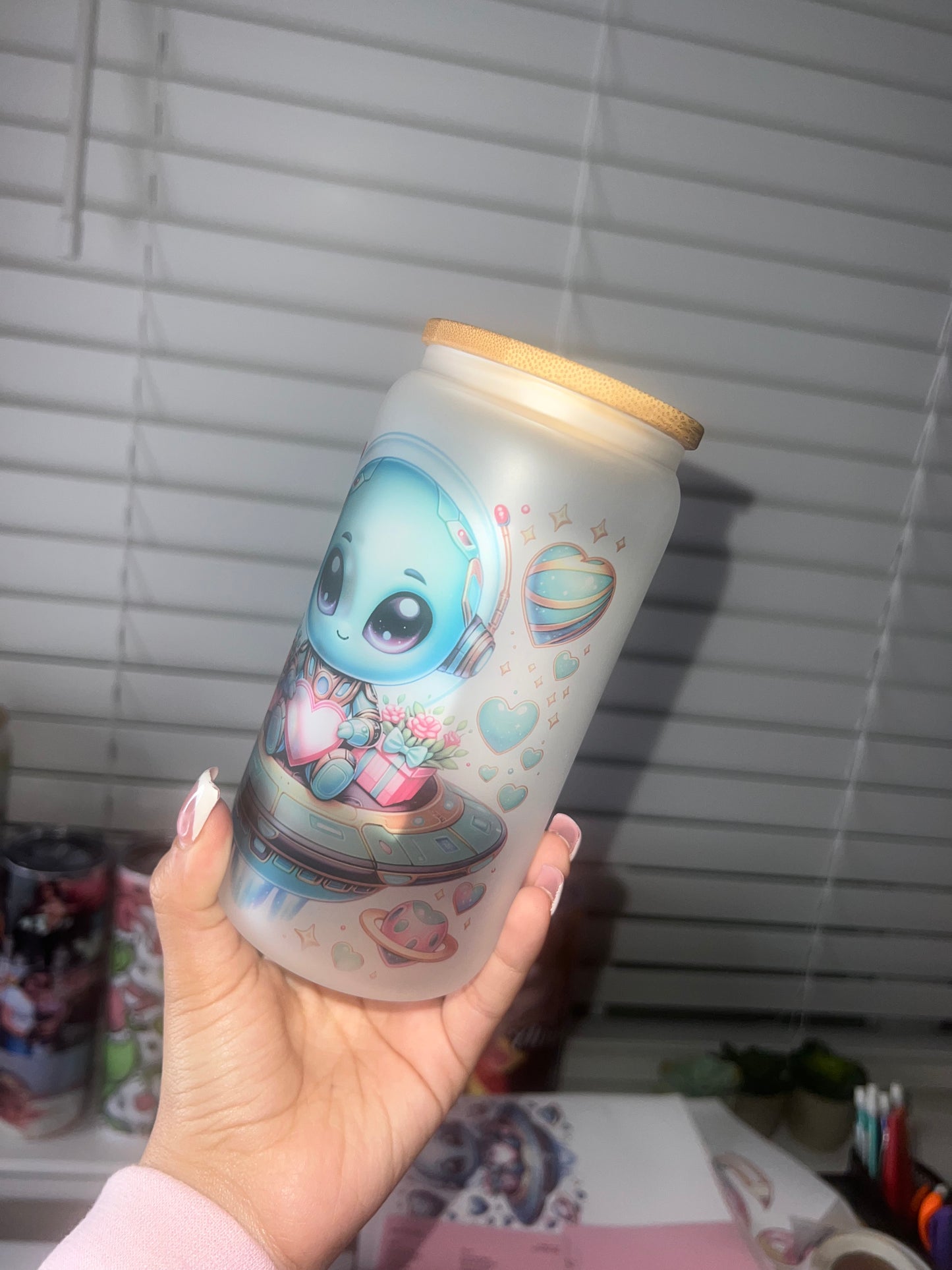 Alien Glass Cup