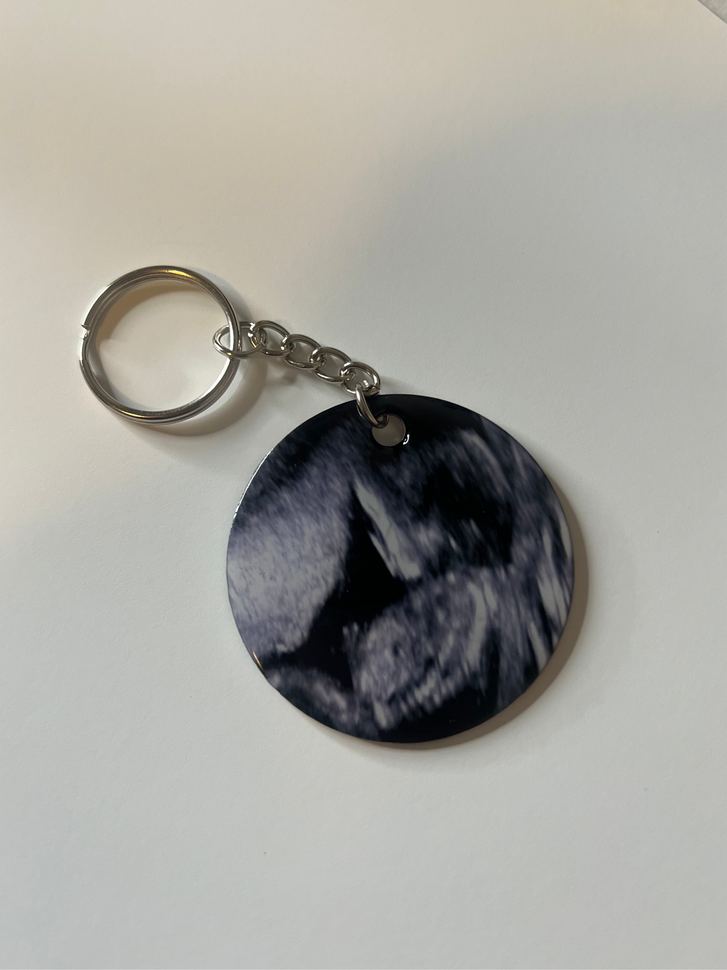Circle Custom Keychain
