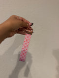 Pink Coquette Wristlet