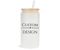 Custom Frosted Glass Cup