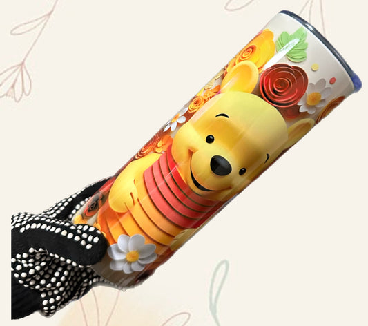 3D Pooh Tumbler