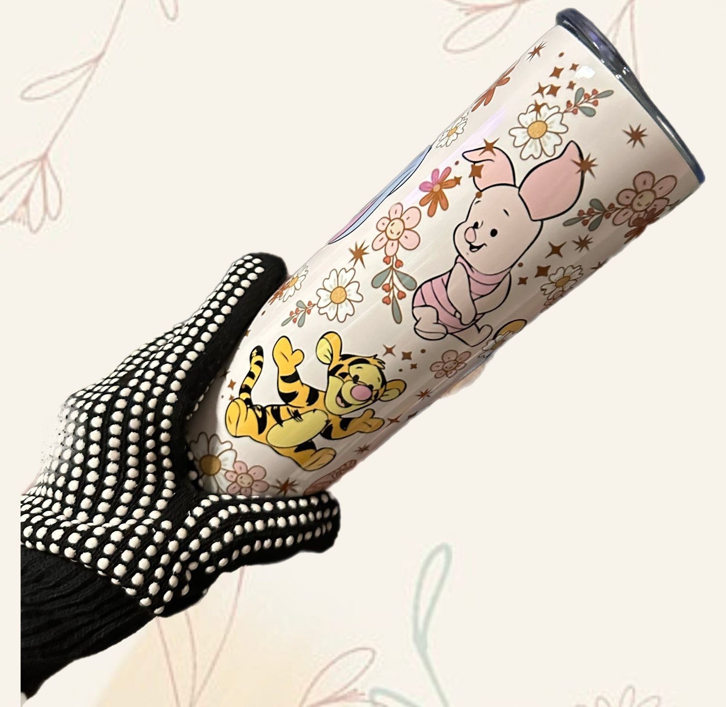 Flower Winnie the Pooh Tumbler