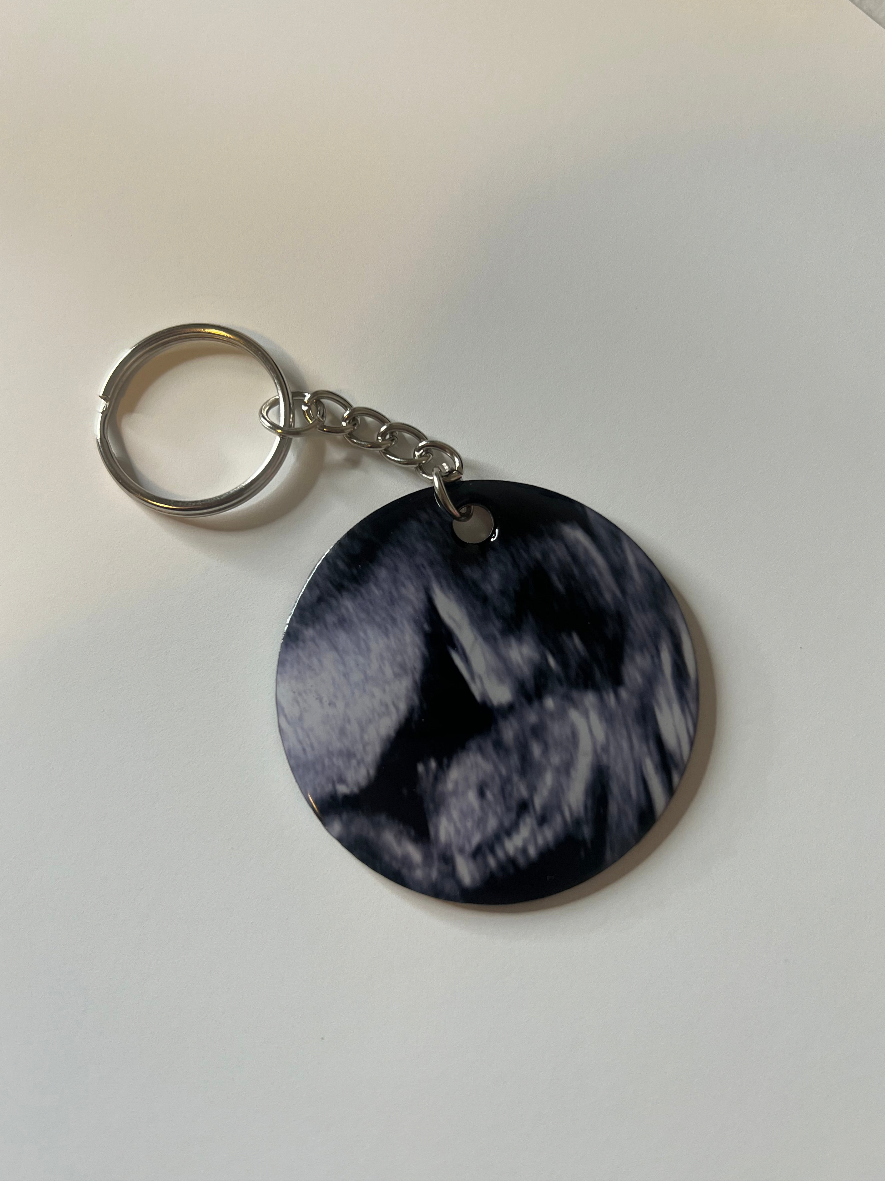 Circle Custom Keychain