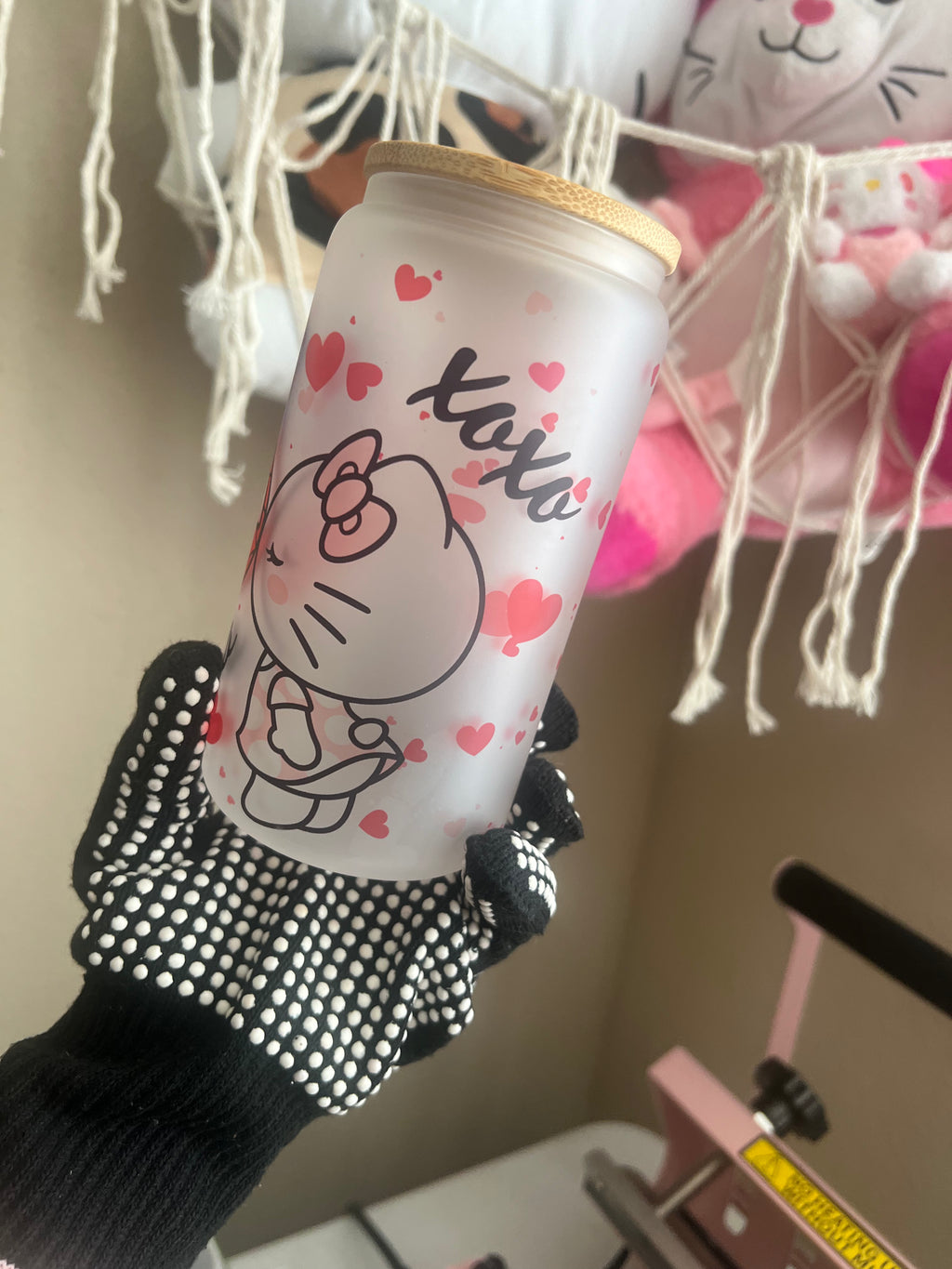 Hk & Sm Glass Cup