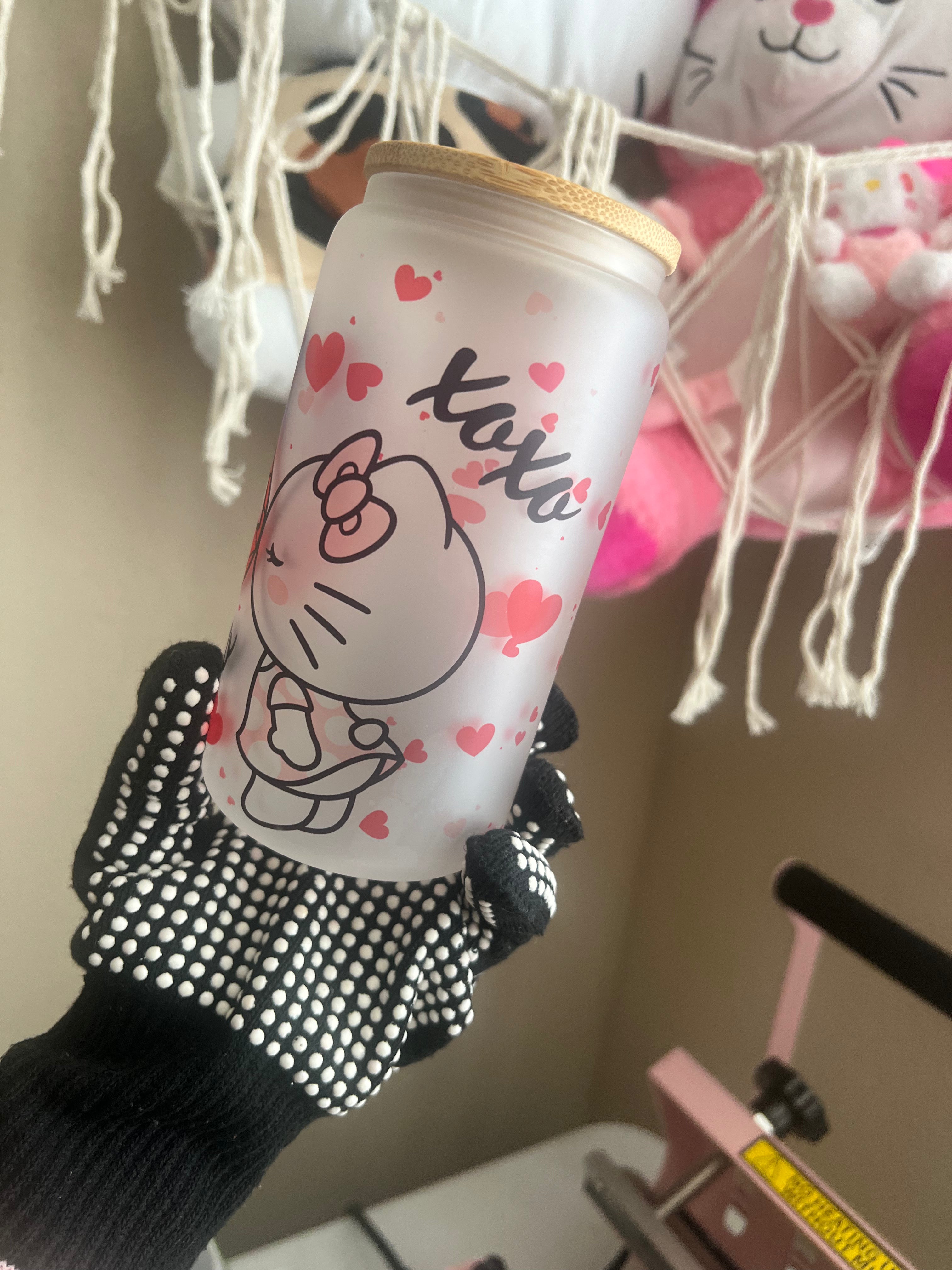 Hk & Sm Glass Cup